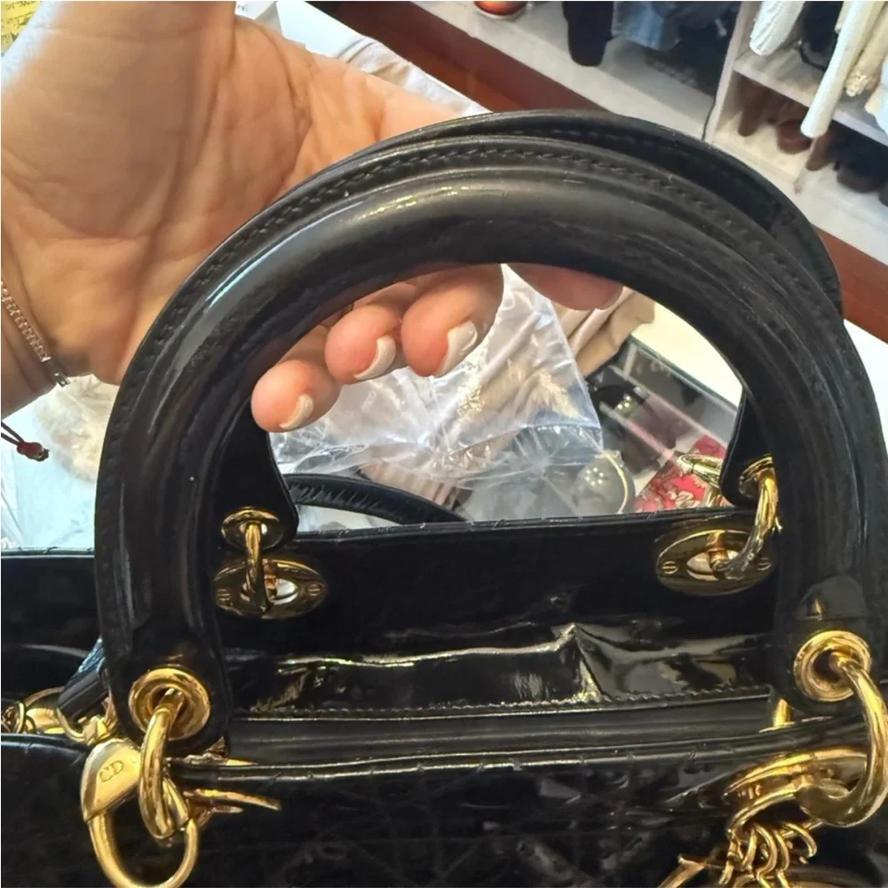Authentic lady Dior bag older version 2005/6 - Picture 3 of 10